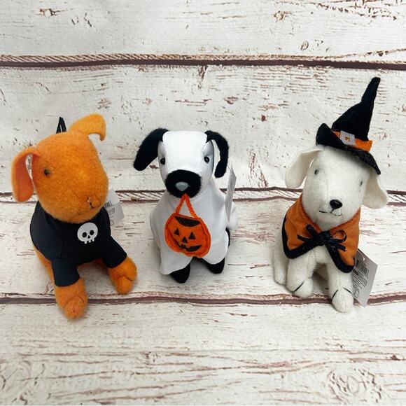 TARGET Bullseye Halloween Plush Dog Bundle - Picture 1 of 6